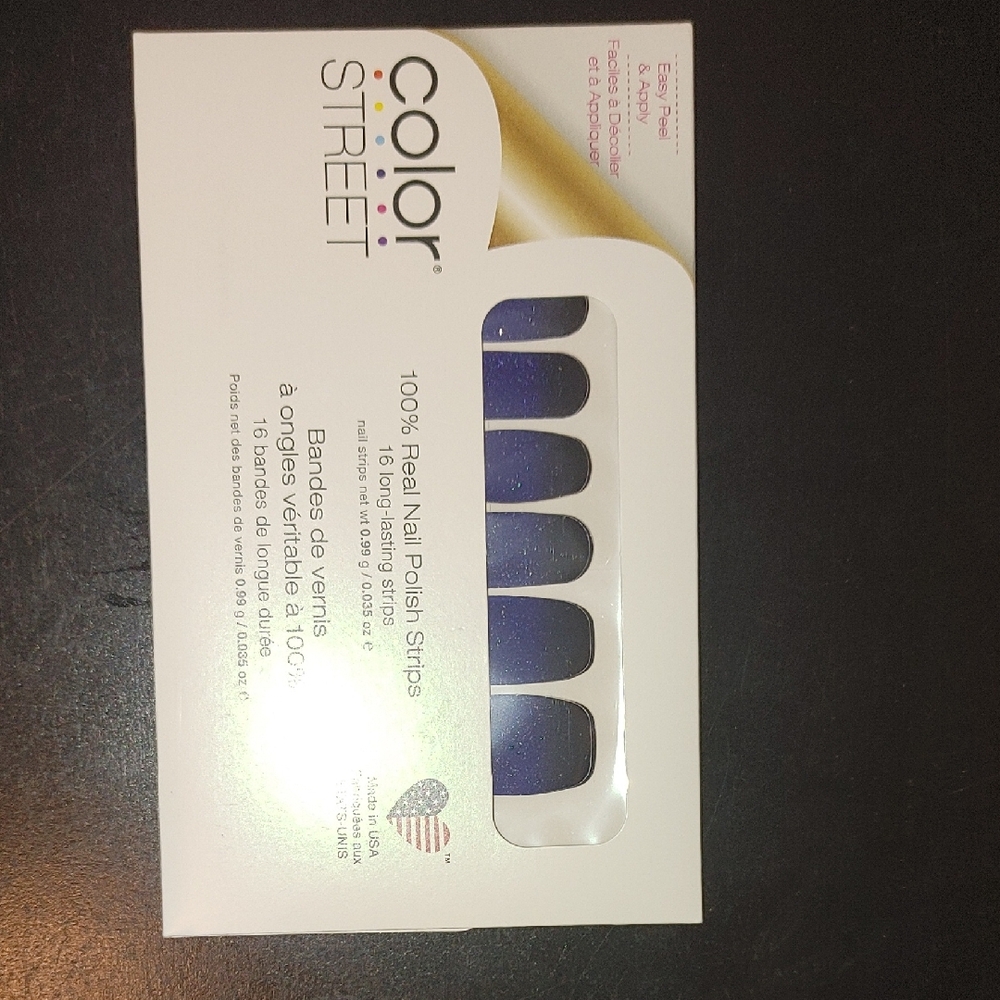 Color Street Midnight Shift Nail Strips